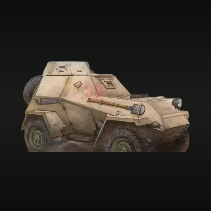 WWII Soviet BA-64B Armored Car 1/35 Resin Vehicle Kit - unpainted resin model kit