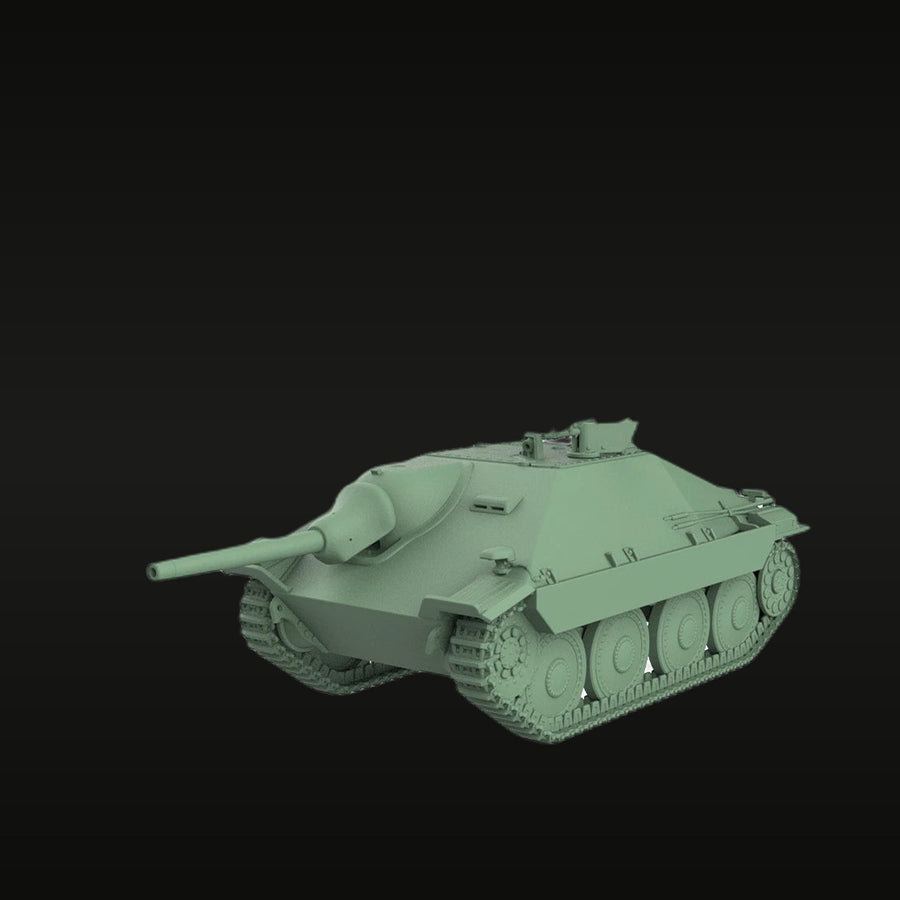 WWII German Jagdpanzer 38 Tank Destroyer 1/35 Resin Vehicle Kit - unpainted resin model kit