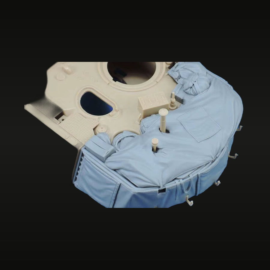 WWII Tank Commander Body Armor & Jacket Set 1/35 Resin Accessory Kit - unpainted resin model kit