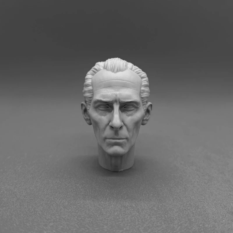 1/6 Scale Resin Diecast Head Sculpture Model Famous Male Actor'S Film Roles Head Carving Fit 12'' Action Figure Unpainted