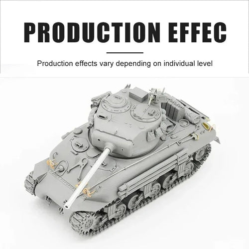 WWII US M4A1 Sherman 76mm Tank 1/35 Resin Model Kit