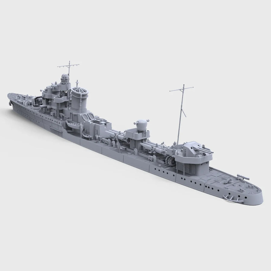 Italian Saetta Class Destroyer Saetta 1935 Full Hull MRY-SFW SSC733 1/700 1/350 Military Model Kit Miniature Static Model