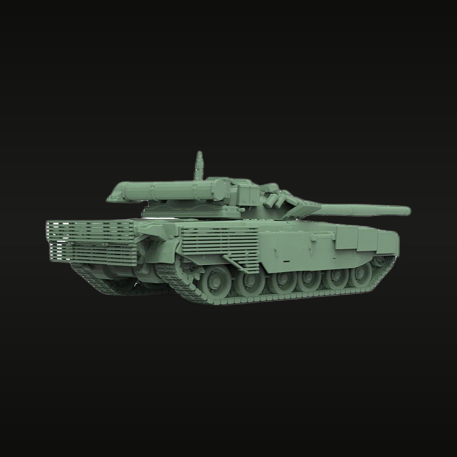 Modern Russian T-90M/T-80BVM Main Battle Tank 1/72 Resin Vehicle Kit - unpainted resin model kit