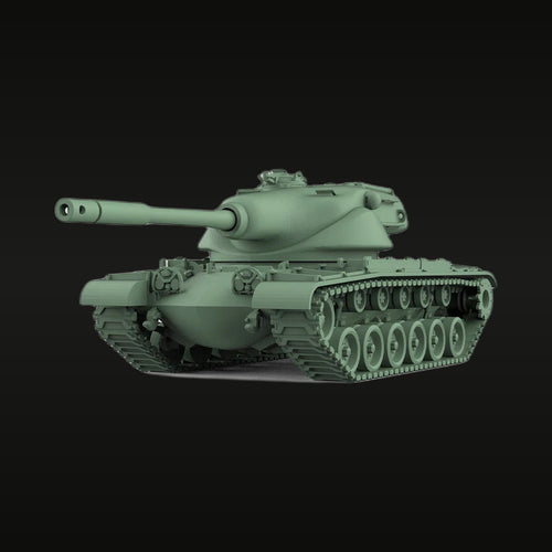 M48 Patton Medium Tank 1/72 Scale Resin Model Kit