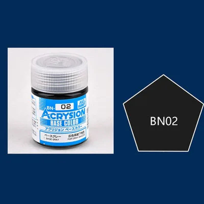10Ml Mr Hobby BN01-06 Water-Base Acrylic Aqueous Surface Primer Base Color Paint Pigment DIY Plastic Plane Military Model Kit