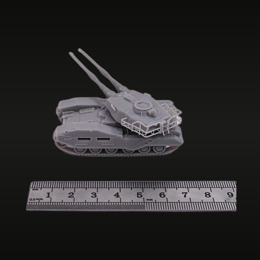Cold War Japanese Self-Propelled AA Gun 1/144 Resin Vehicle Kit - unpainted resin model kit
