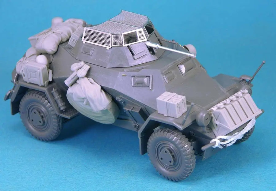 1: 35 Casting Resin Model Assembly Kit, Gk,Resin Sdkfz.222 Modification, Unpainted