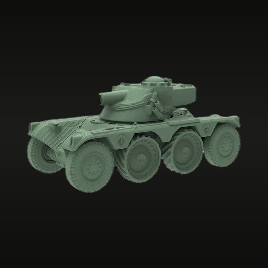 Modern French Panhard EBR 8x8 Armored Car 1/56 Resin Vehicle Kit - unpainted resin model kit