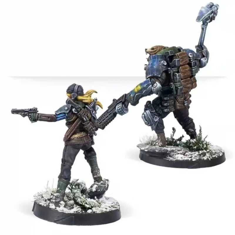 40Mm+25Mm Base Resin Figure Ariadna Beast Pack Character Kit Requires Manual Coloring and Assembly Model Kit