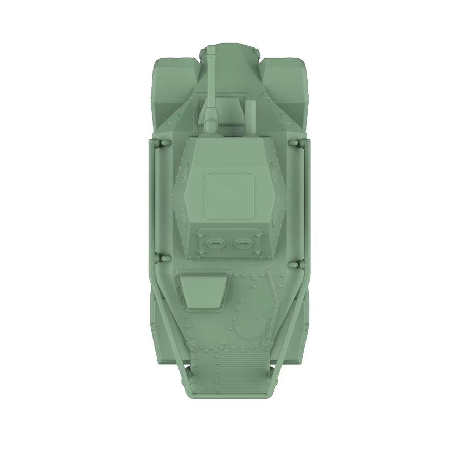 WWII Italian AB 41 Armored Car 1/160 Resin Vehicle Kit - resin model view 3