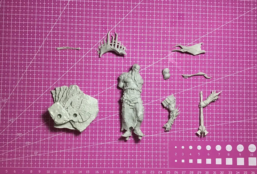 90Mm Resin Model Figure Gk，Unassembled and Unpainted Kit