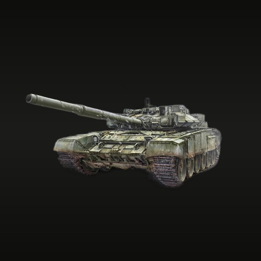 Modern Russian T-90 Main Battle Tank 1/72 Resin Vehicle Kit - unpainted resin model kit