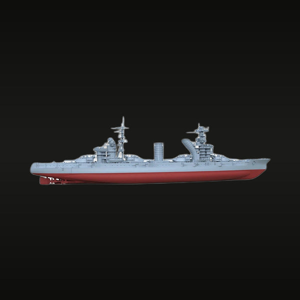 WWII Era Battleship/Heavy Cruiser 1/1200 Resin Ship Model Kit
