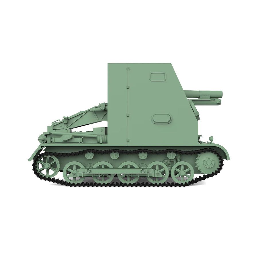 German Sturmpanzer I Bison Self-Propelled Gun MRY-SFW SS709 1/48 1/64 S Scale Military Model Kit