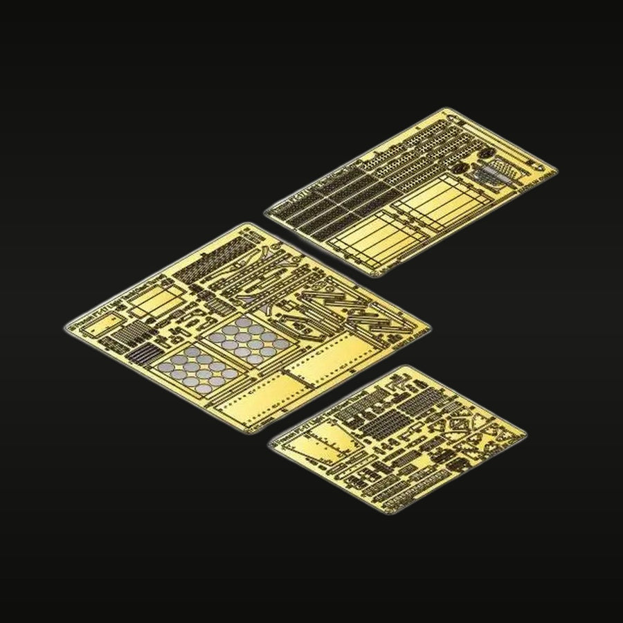 French FT-17 Tank Photoetch Detail Set 1/35 Resin Accessory Kit - unpainted resin model kit