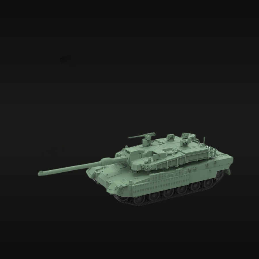 Modern Main Battle Tank (Leopard 2 / M1 Abrams type) - unpainted resin model kit