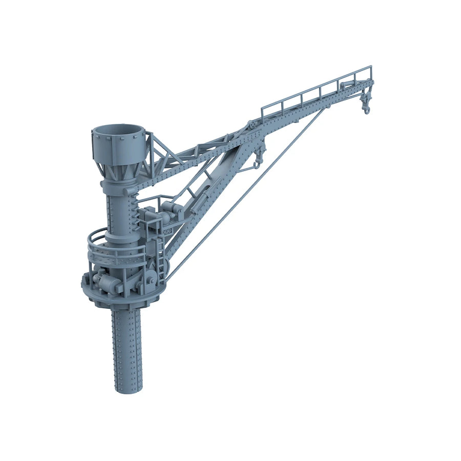 USS Navy Texas Stern Crane 1/700 Resin Model Kit - resin model view 3