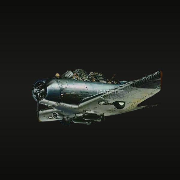 WWII US Navy Douglas TBD-1 Devastator Torpedo Bomber 1/48 Resin Aircraft Kit