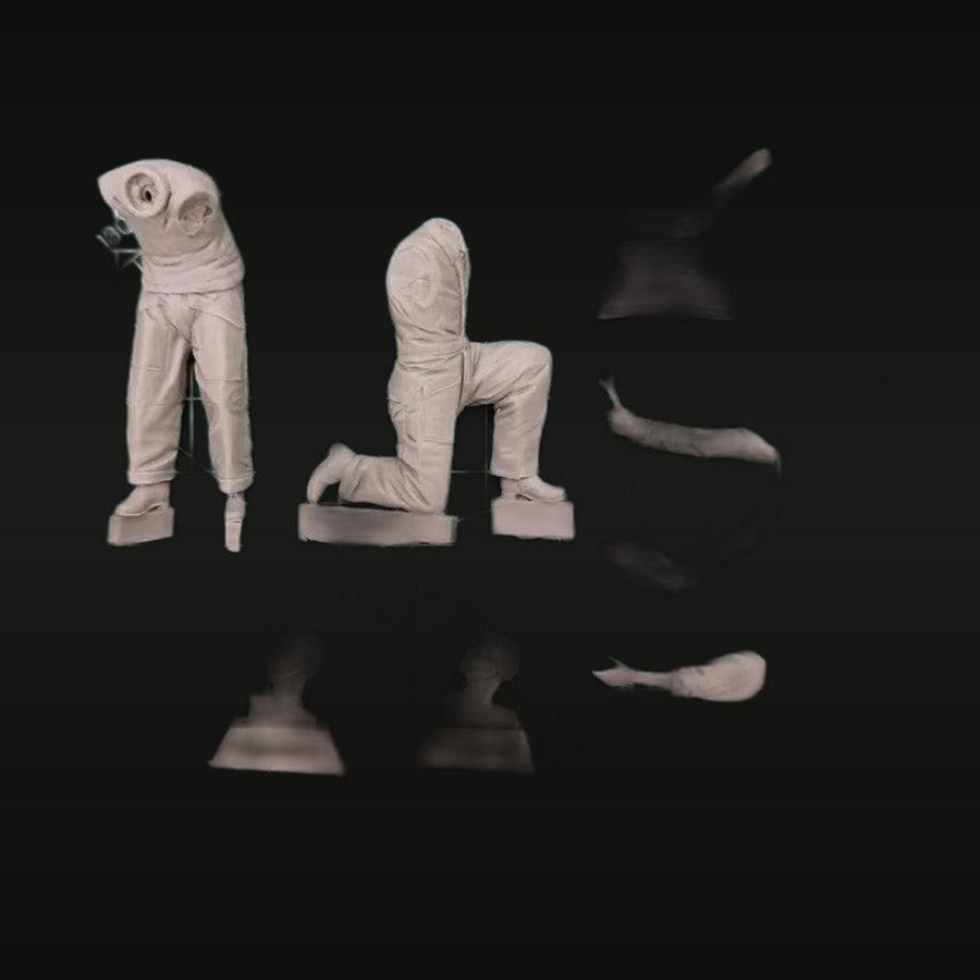 USAAF Aircraft Mechanic 1/32 Resin Figure Kit - unpainted resin model kit