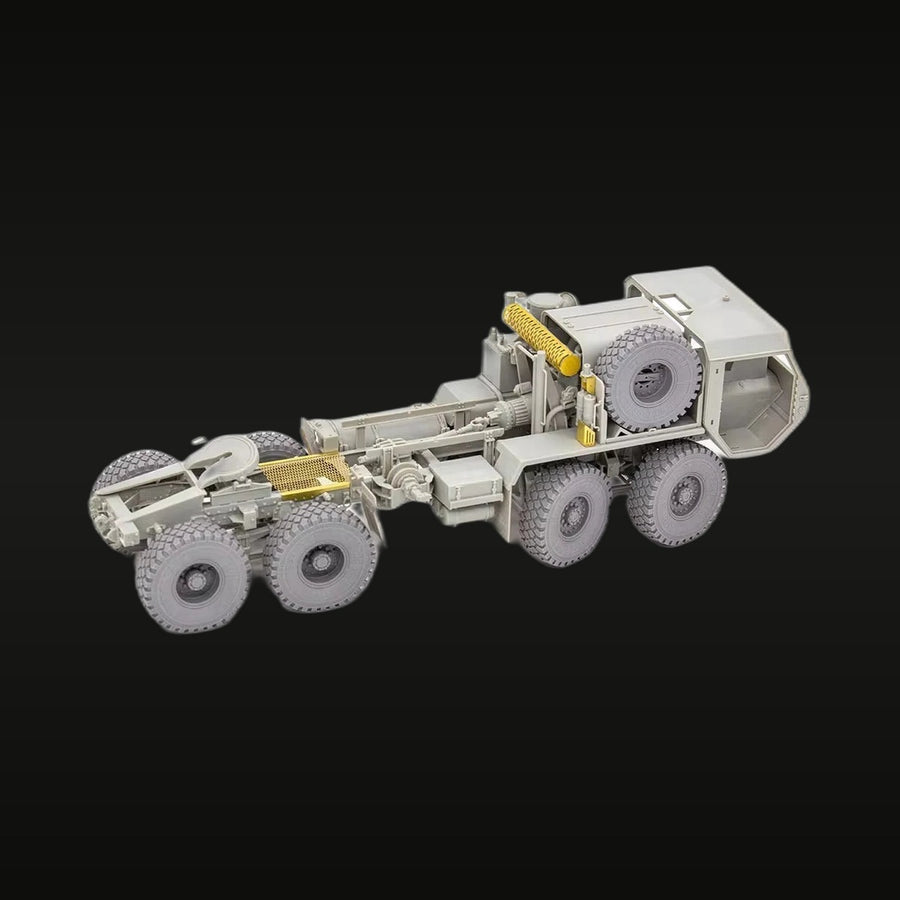 Modern US HEMTT 8x8 Tractor with Winch 1/35 Resin Vehicle Kit - unpainted resin model kit
