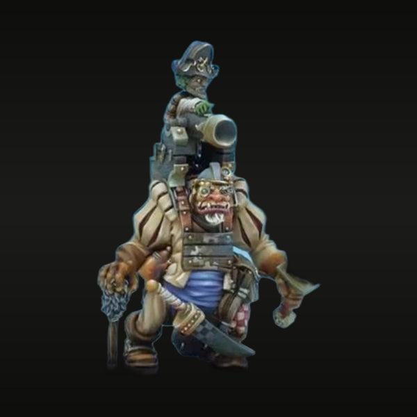 Rackham Confrontation Oakley Mounted Ogre Goblin 28mm Resin Figure Kit