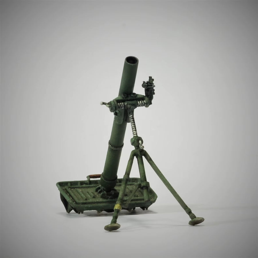 1/35 Resin Model Figure Gk，Including Mortars , Unassembled and Unpainted Kit