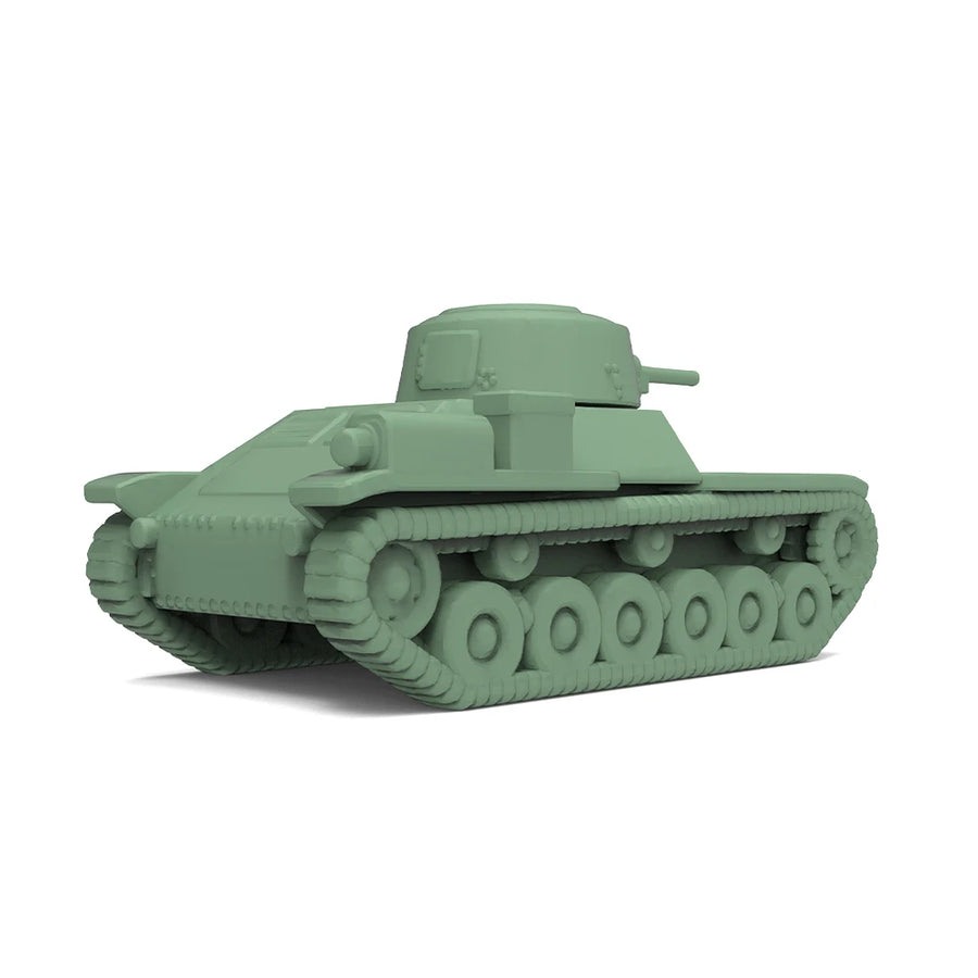 1/220 1/160 1/87 MRY-SFW SS620 Railway Military Model Kit IJA Type 98 Light Tank