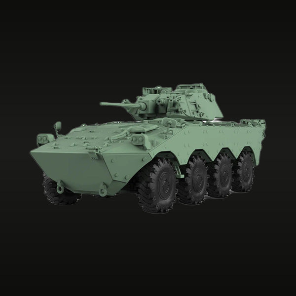 Modern 8-Wheeled Armored Personnel Carrier Turret Gun 1/35 Resin Vehicle Kit