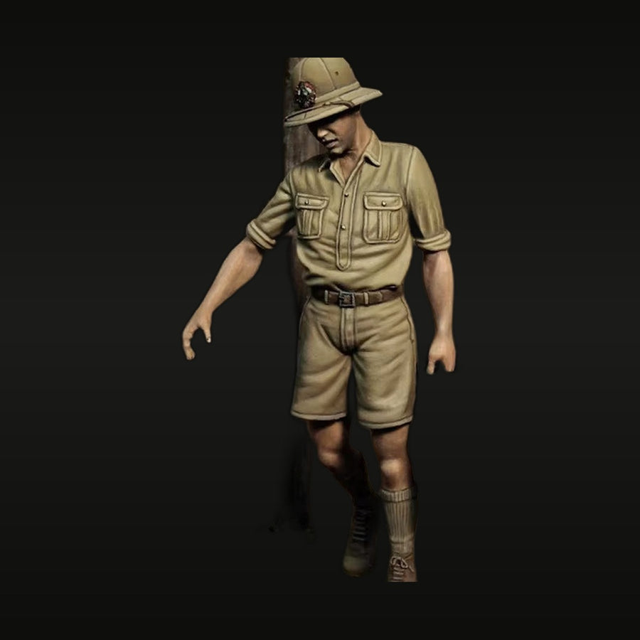 British Colonial Explorer 1/35 Resin Figure Kit - unpainted resin model kit