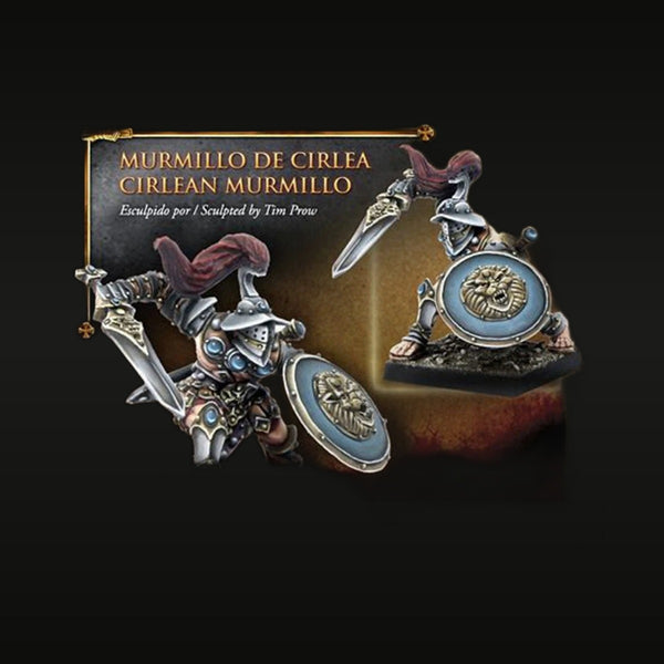Cirilian Murmillo Warrior Set of 2 28mm Resin Figure Kit