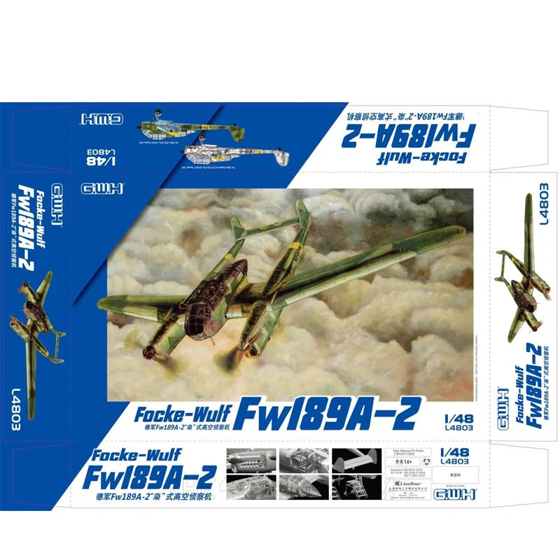 1/48 Great Wall Hobby Model Building Kits L4803 Focke-Wulf Fw 189A2
