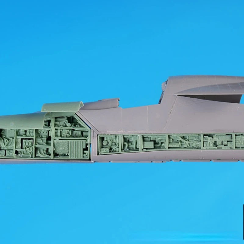 Cold War F-111 Aardvark Cutaway Fuselage Interior Detail 1/48 Resin Aircraft Kit - resin model view 2