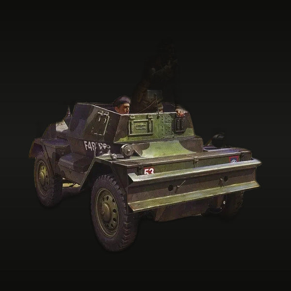 WWII British Humber Armored Car 1/48 Resin Vehicle Kit