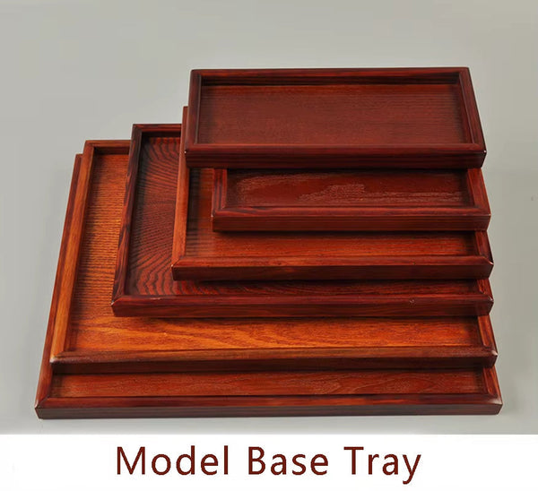 Wooden Display Base Tray for 1/35 Resin Military Model Kits