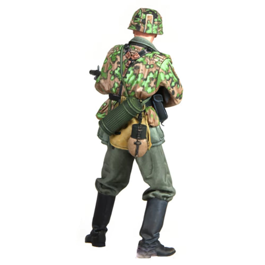 1/16 WWII Infantry MG34 Gunner, Resin Model Figure Soldier, GK, Military Themes, Unassembled and Unpainted Kit