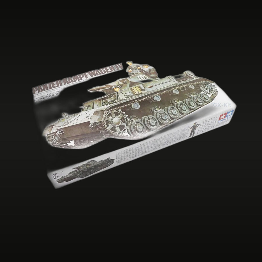 WWII German Panzer Kampfwagen IV Medium Tank 1/35 Plastic Model Kit - unpainted resin model kit