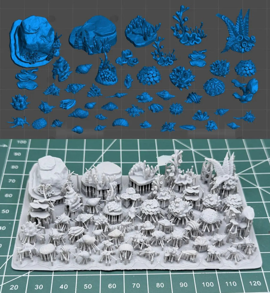 1/35 1/24 Scene Accessories 3D Printing Resin Accessories Fantasy Scene Hobby Making Accessory Tools