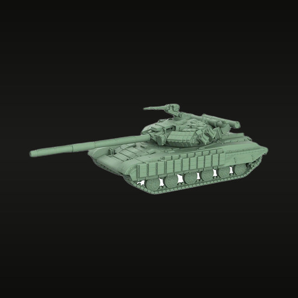 Soviet T-72B Main Battle Tank 1/56 Scale Resin Vehicle Kit