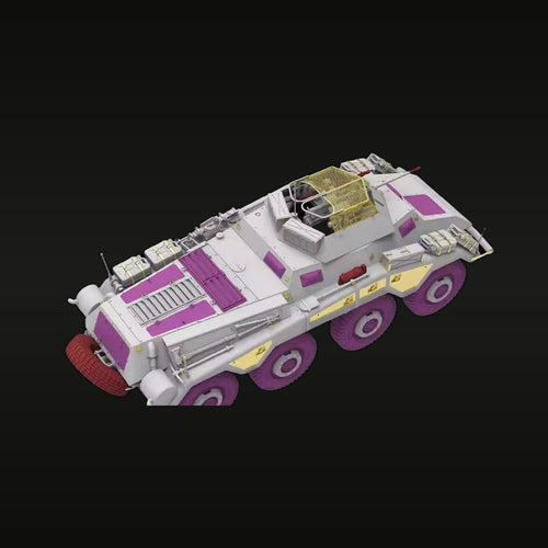 WWII German Sd.Kfz.234/1 Schwerer Panzer-Spwg 1/35 Resin Kit