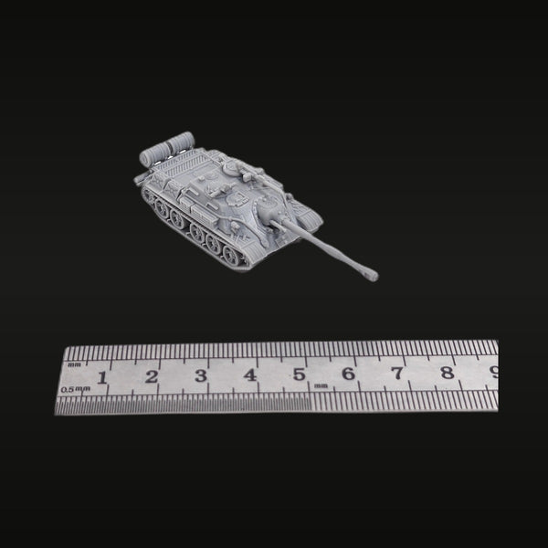 Soviet SU-100 Tank Destroyer 1/144 Resin Vehicle Kit