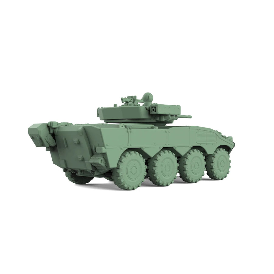 Modern Italian Freccia 8x8 Armored Vehicle 1/48 Resin Model Kit - resin model view 2