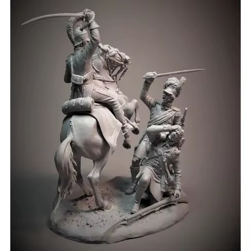 54Mm Resin Model Figure GK， Unassembled and Unpainted Kit