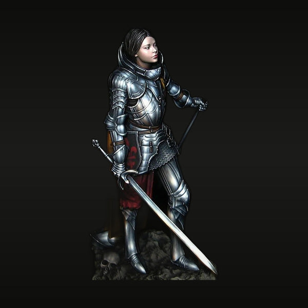 Joan of Arc Medieval Knight 1/24 Resin Figure
