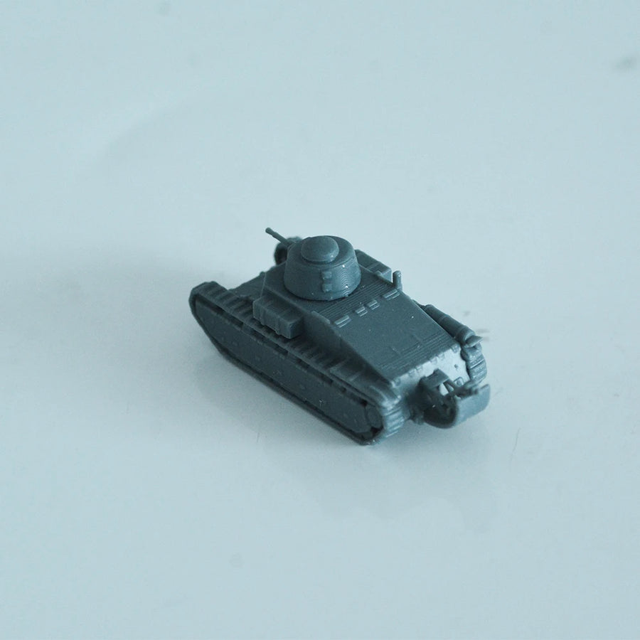 SS657 1/144 1/700 1/200 1/350 Military Model Kit France Chare D1 Light Tank Miniature Static Model War Games