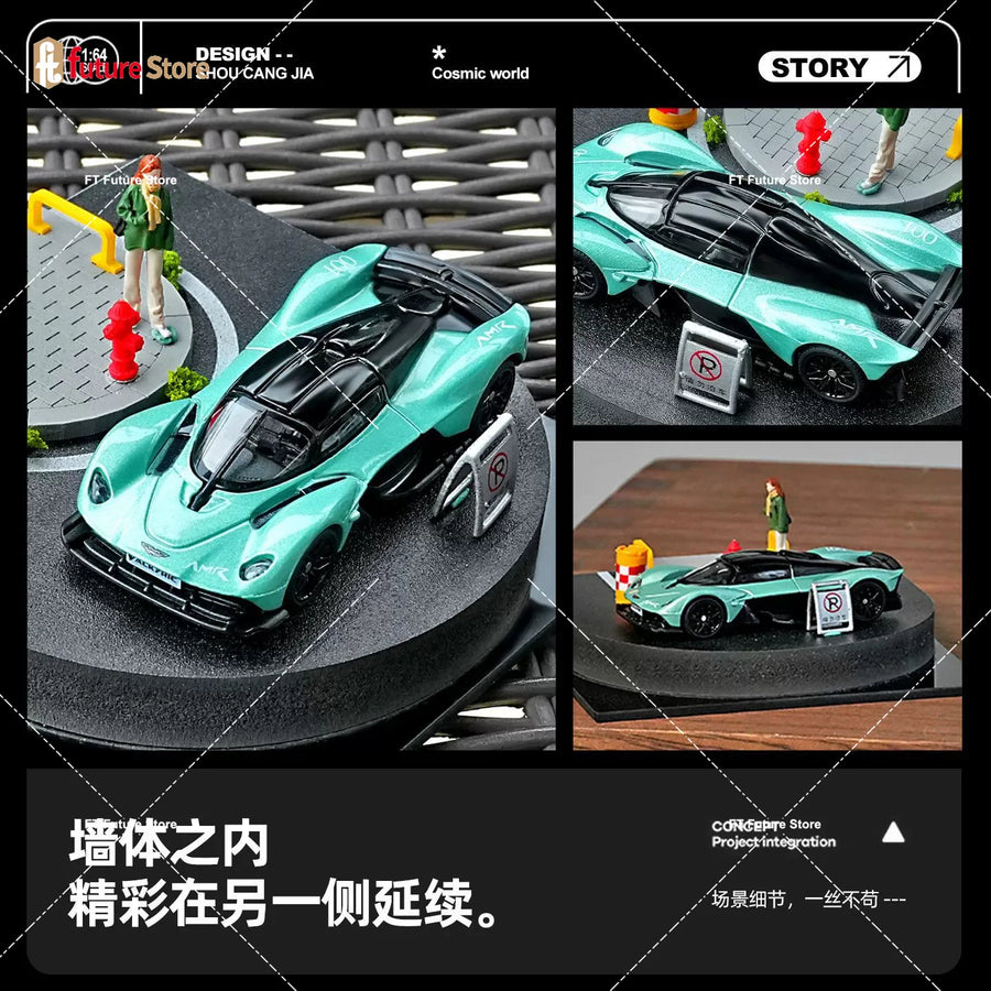 Modern Female Casual Figure with Green Jacket 1/24 Resin Figure Kit - resin model view 4