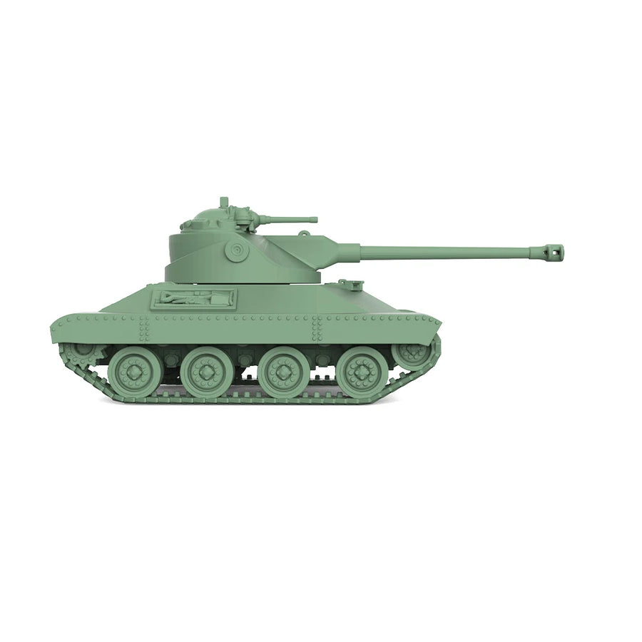 SS522 Military Model Kit US T71 DA Light Tank Miniature Static War Games 1/144 1/200 1/350 1/700