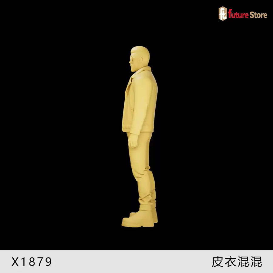 3D Print Miniature 1/64 Special Police Dog Robot Street Villains Figure Model Scene Mini Dolls Figurine Prop Crafts Decor