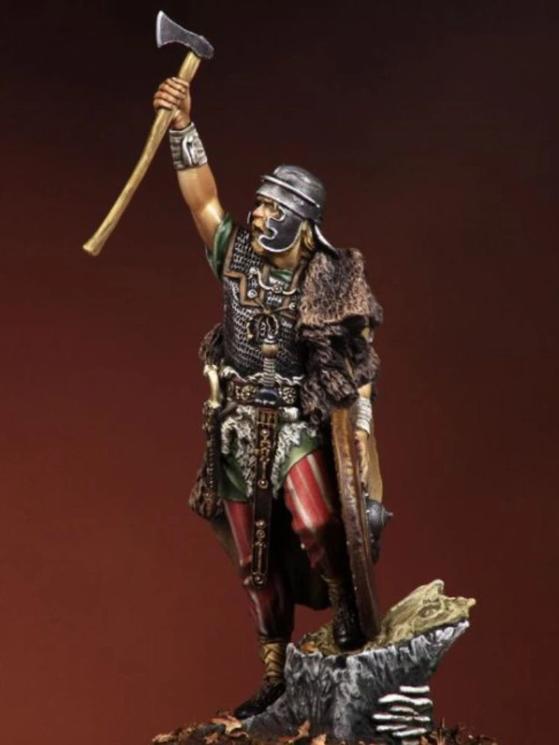 1/24 Scale Resin Figure Model Kits Ancient Figure Hobby Miniature Germanic Roman Warrior Unassembled and Unpainted
