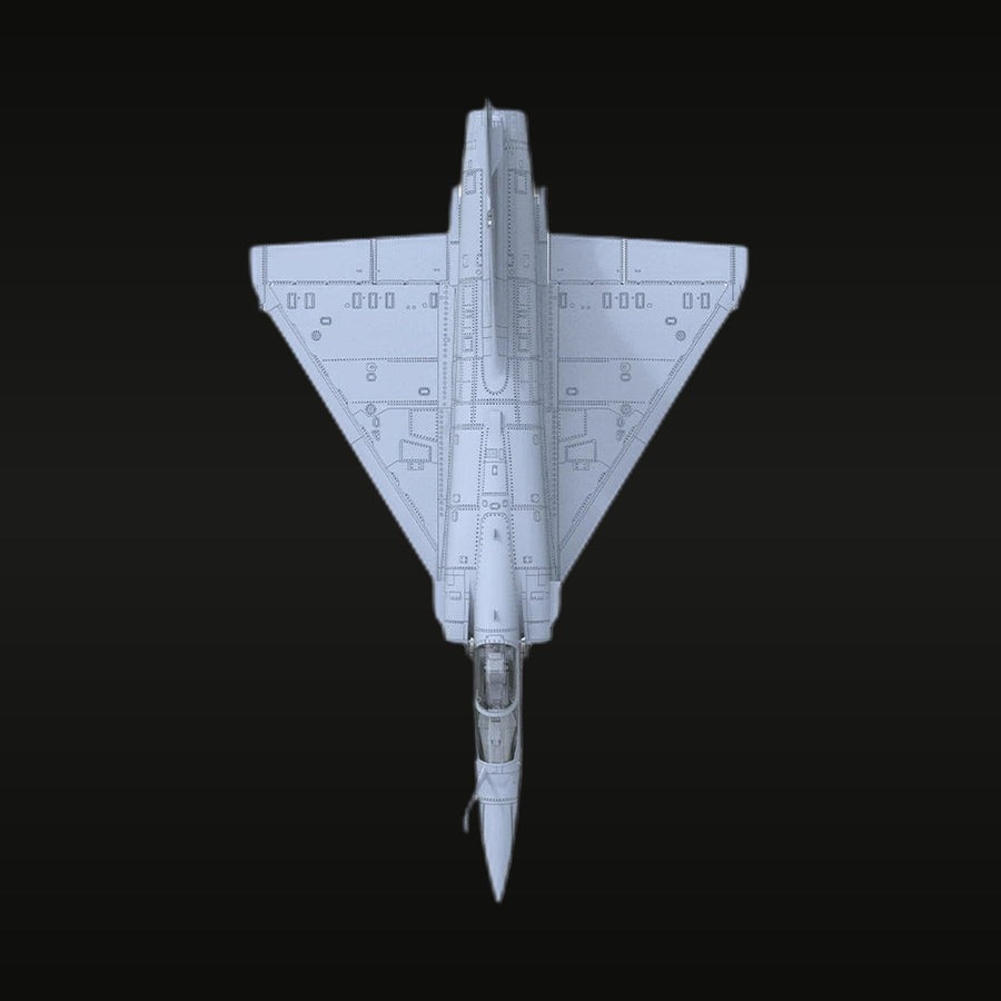 French Mirage 2000-5F Fighter 1/100 Resin Model Kit - unpainted resin model kit