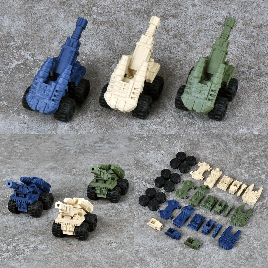 WWII Multi-Vehicle Tabletop Army Set 28mm Resin Model Kit - resin model view 2
